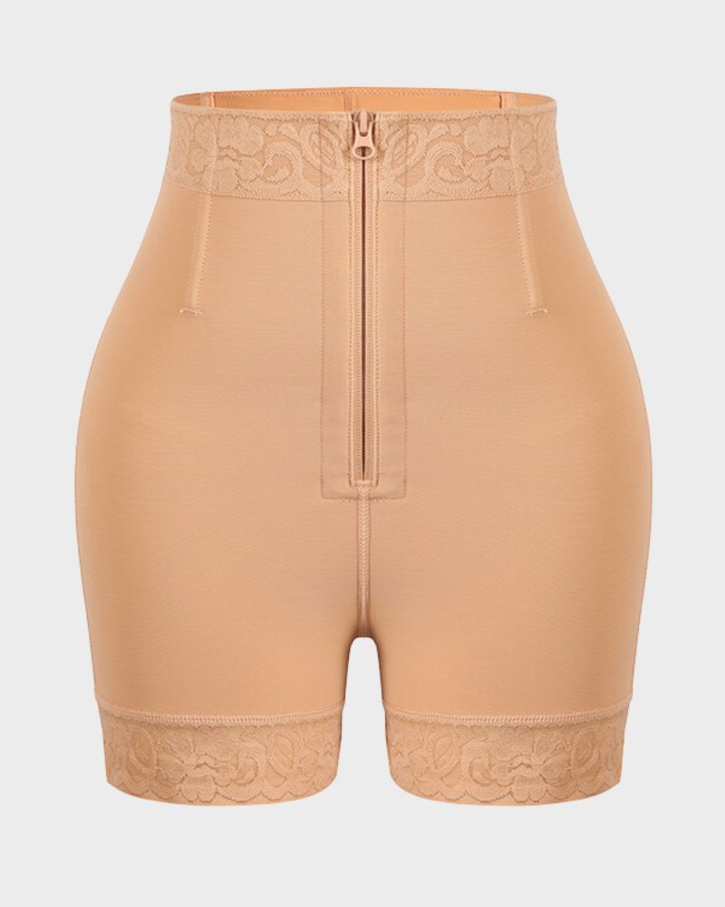 Women's Shapewear Shorts with Tummy Control and Lifting Design