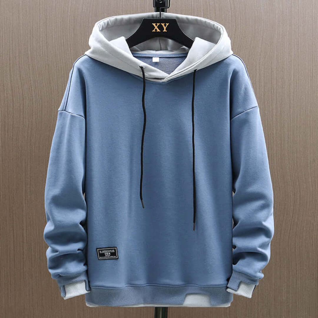 Men's Longline Pullover Hoodie For Effortless Everyday Casual Wear With Soft Interior Warmth And Modern Silhouette