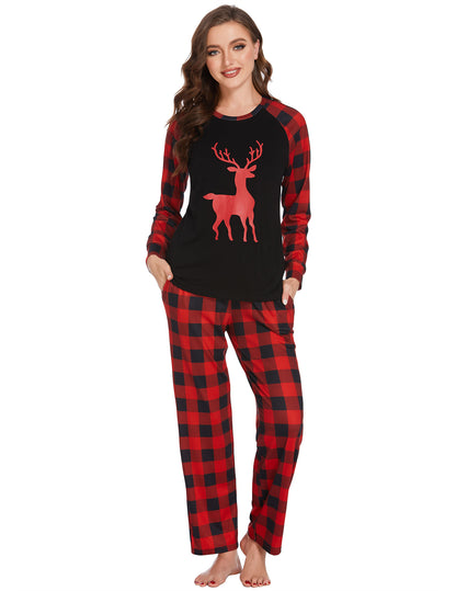 Christmas Print suit Pajamas