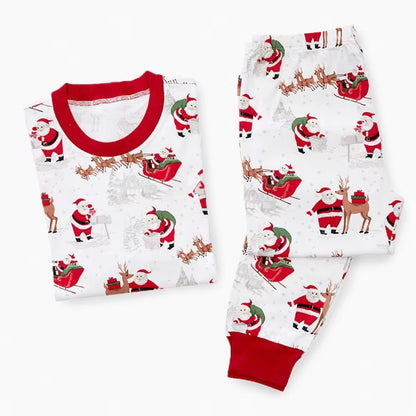 Christmas Parent-Child Printed Pajamas