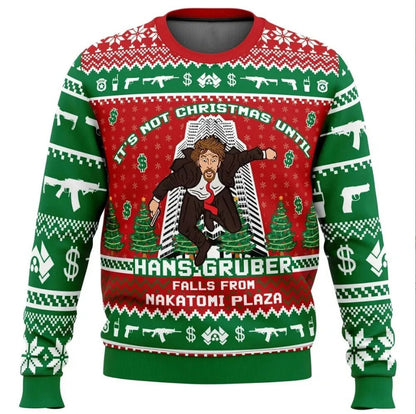 Unisex Casual Christmas Sweater For Men And Women Cozy Festive Knit Warm Cotton Blend