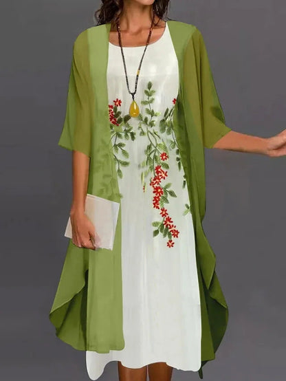 Slim Fit Crewneck Maxi Dress For Women With Flattering Silhouette And All Day Comfort