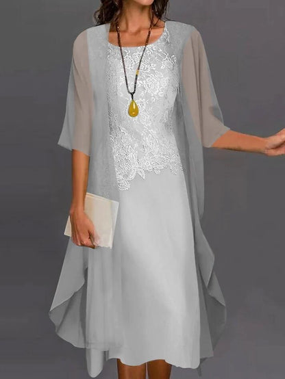 Sleeveless Vest Long Dress Set For Women Effortless Chic Layered Look Versatile Everyday Wear