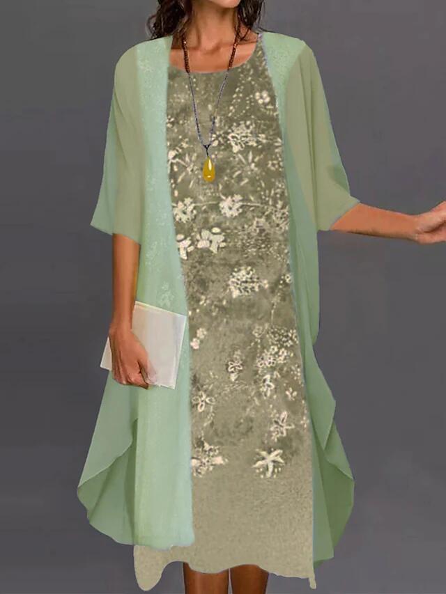 Chiffon Dress For Women Elegant Evening Gown With Flowing Silhouette And Comfort