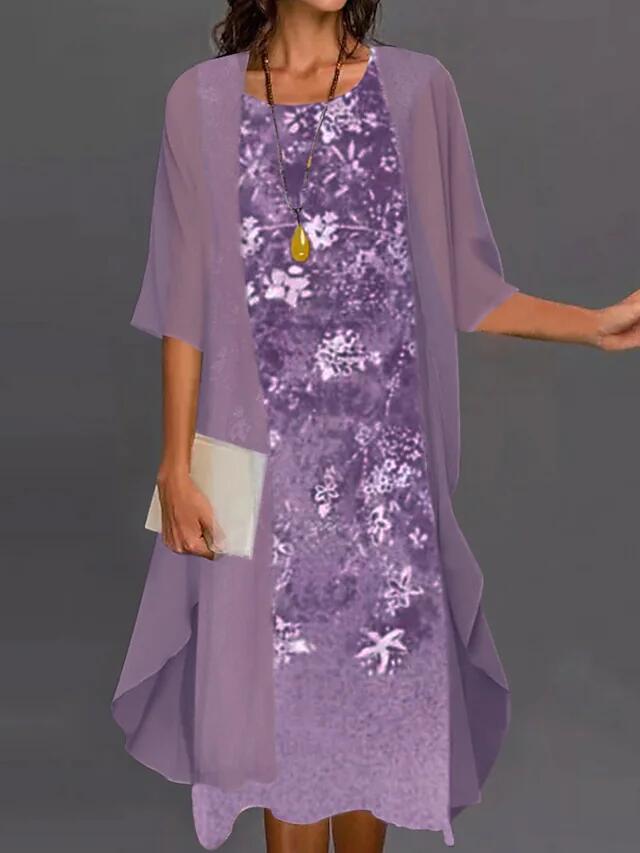 Chiffon Dress For Women Elegant Evening Gown With Flowing Silhouette And Comfort
