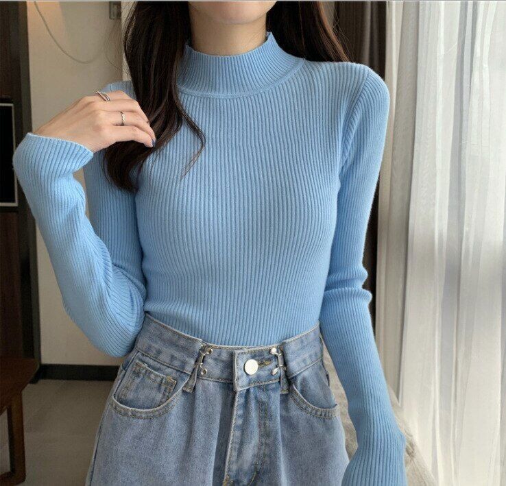 Women’s Knit Turtleneck Jumper | Long Sleeve