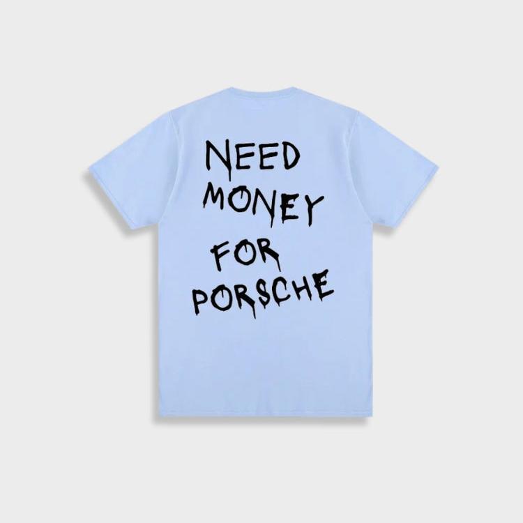 Nicky Need Money For Porsche Vintage T Shirt For Men Stylish Summer Tee With Retro Charm