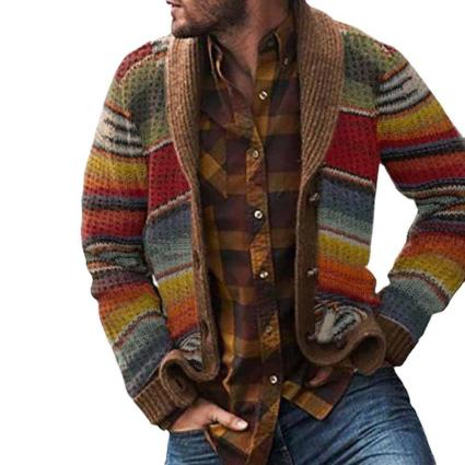 Marco Bianchi Vintage Patchwork Cardigan