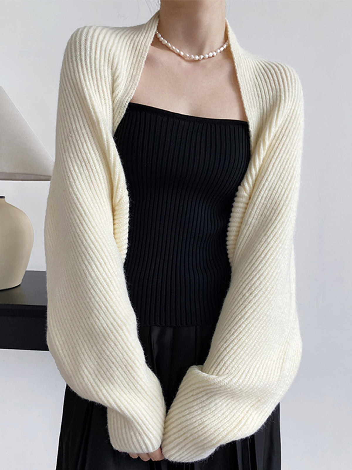 Sophie Open Front Cardigan For Women Soft Knit Elegant Layering Essential For Everyday