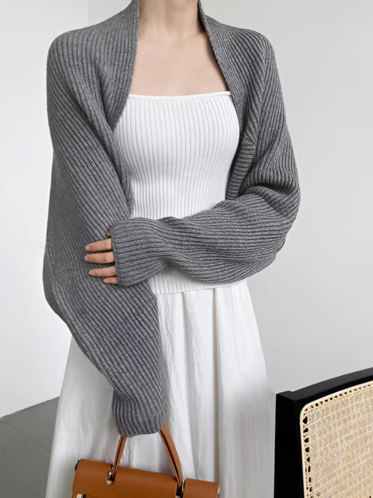 Sophie Open Front Cardigan For Women Soft Knit Elegant Layering Essential For Everyday