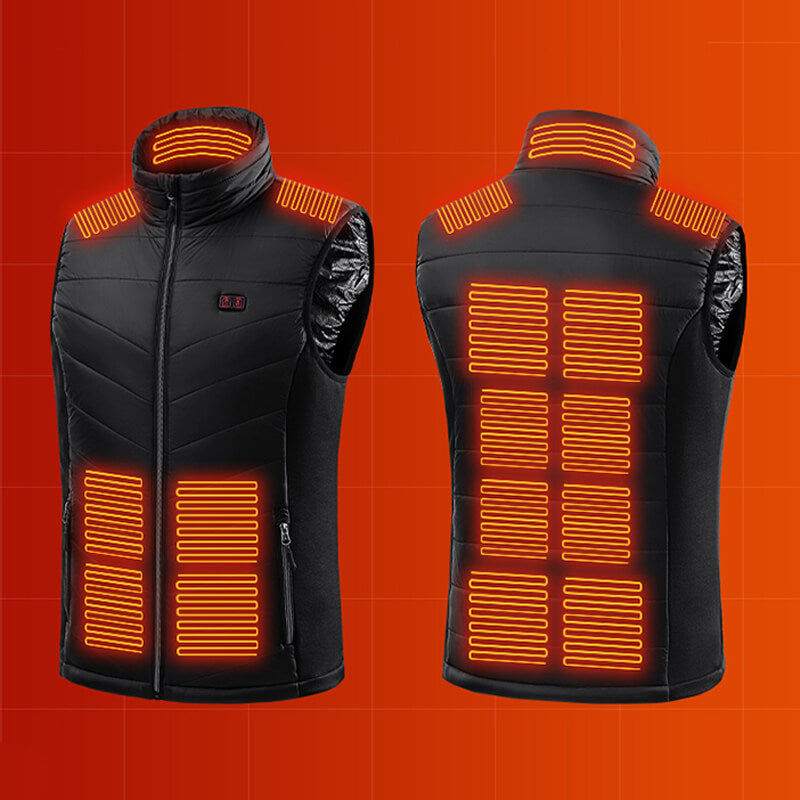 Graphene Heating Vest With Far Infrared Carbon Fiber Heating For Cold Weather Premium Comfort Ideal Gift For Loved Ones Machine Washable