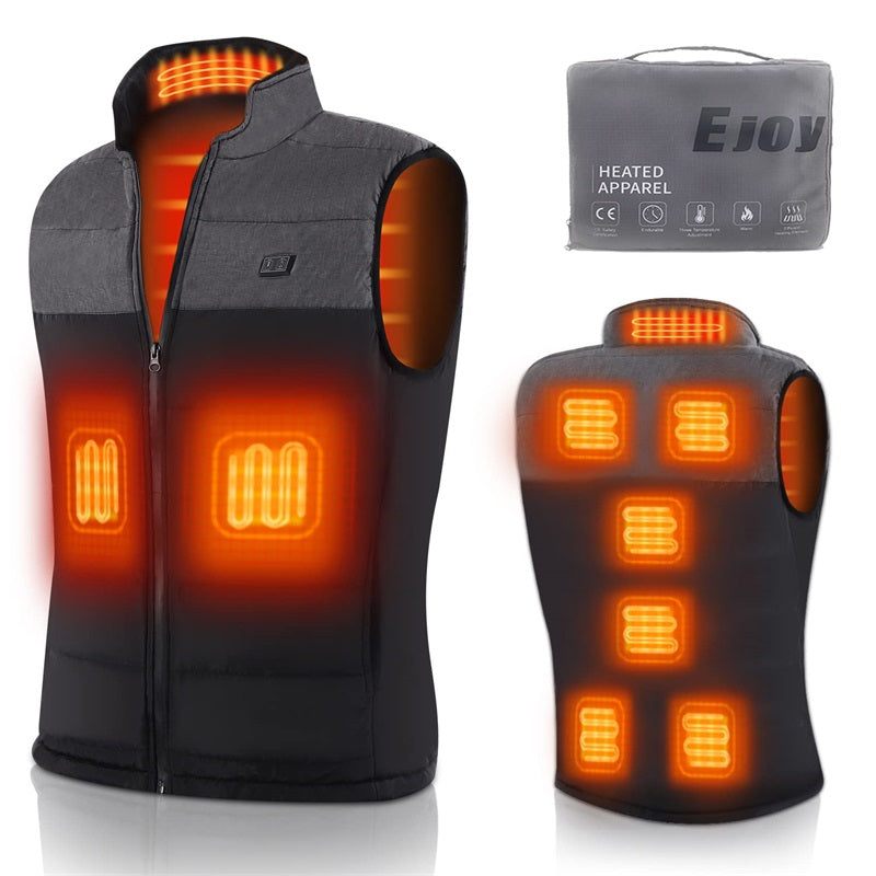 Graphene Heating Vest With Far Infrared Carbon Fiber Heating For Cold Weather Premium Comfort Ideal Gift For Loved Ones Machine Washable