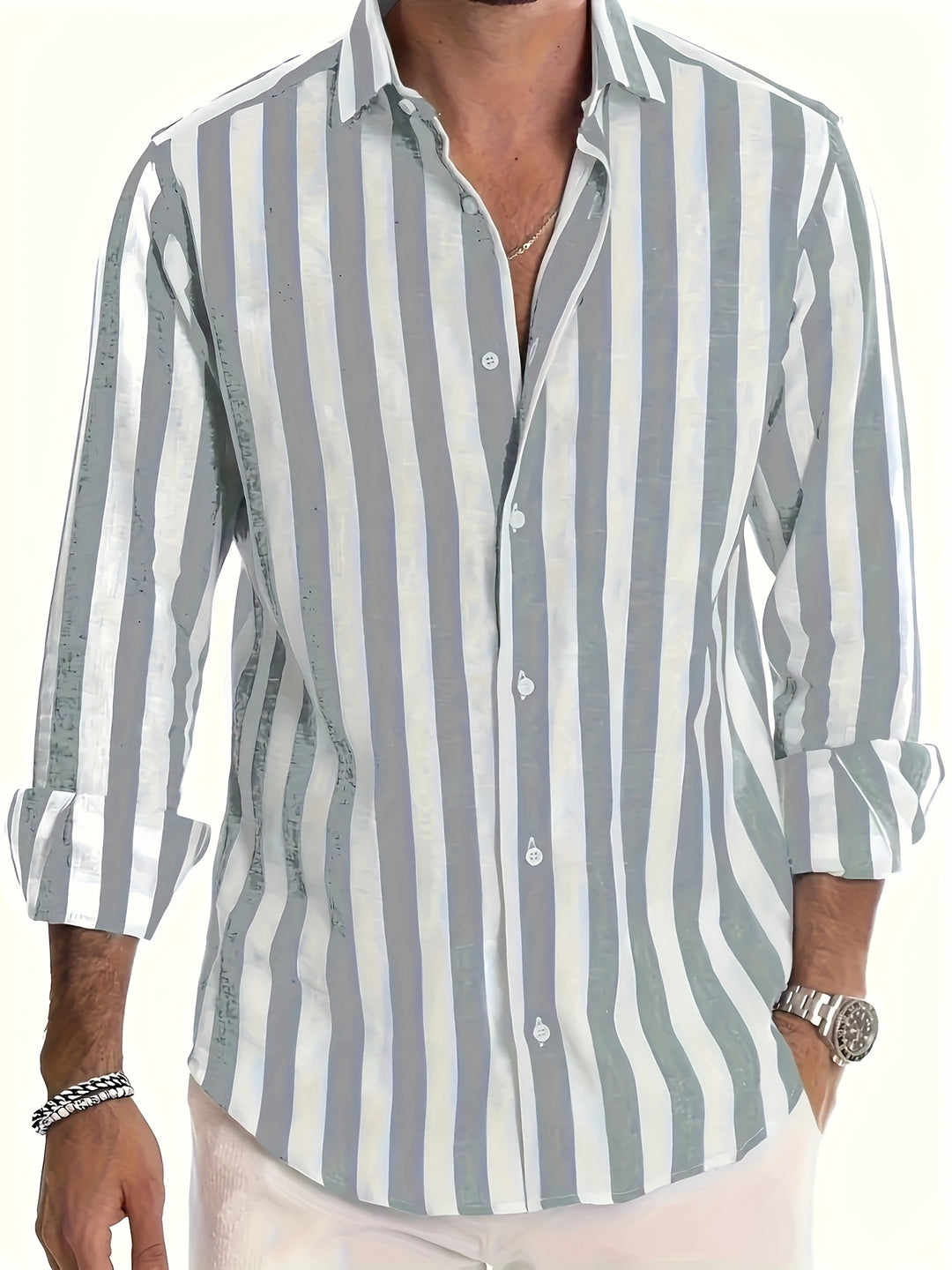 Reynan | Stylish Men's Long Sleeve Summer Shirt for Men