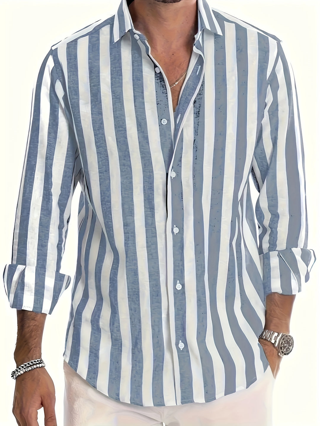 Reynan | Stylish Men's Long Sleeve Summer Shirt for Men