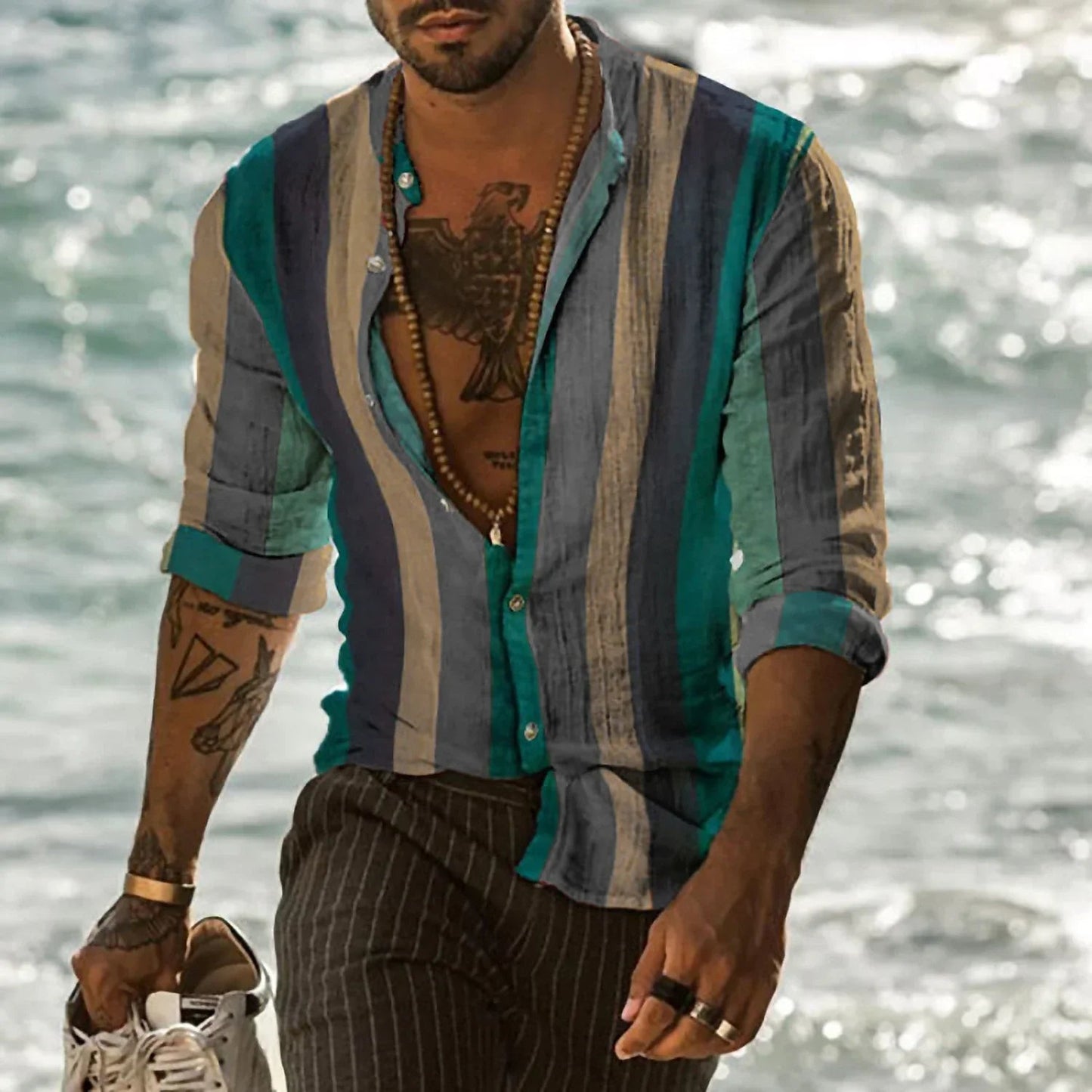 Stylish beach shirt for summer - Ermin