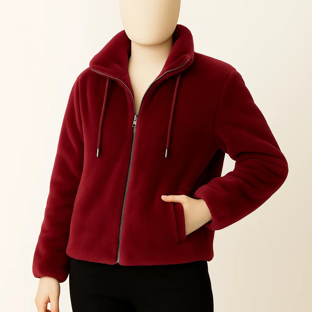 Women Winter Zip-Up Jacket | Hooded Jacket