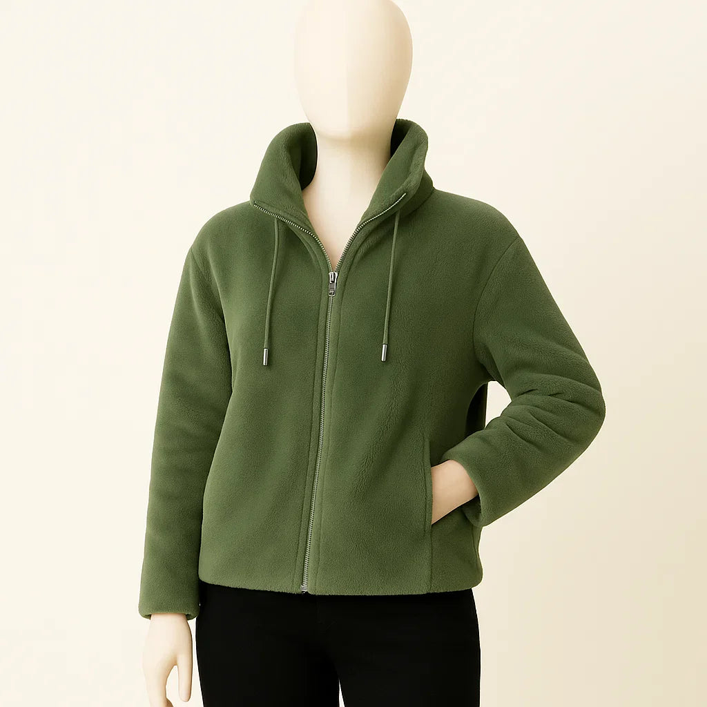 Women Winter Zip-Up Jacket | Hooded Jacket