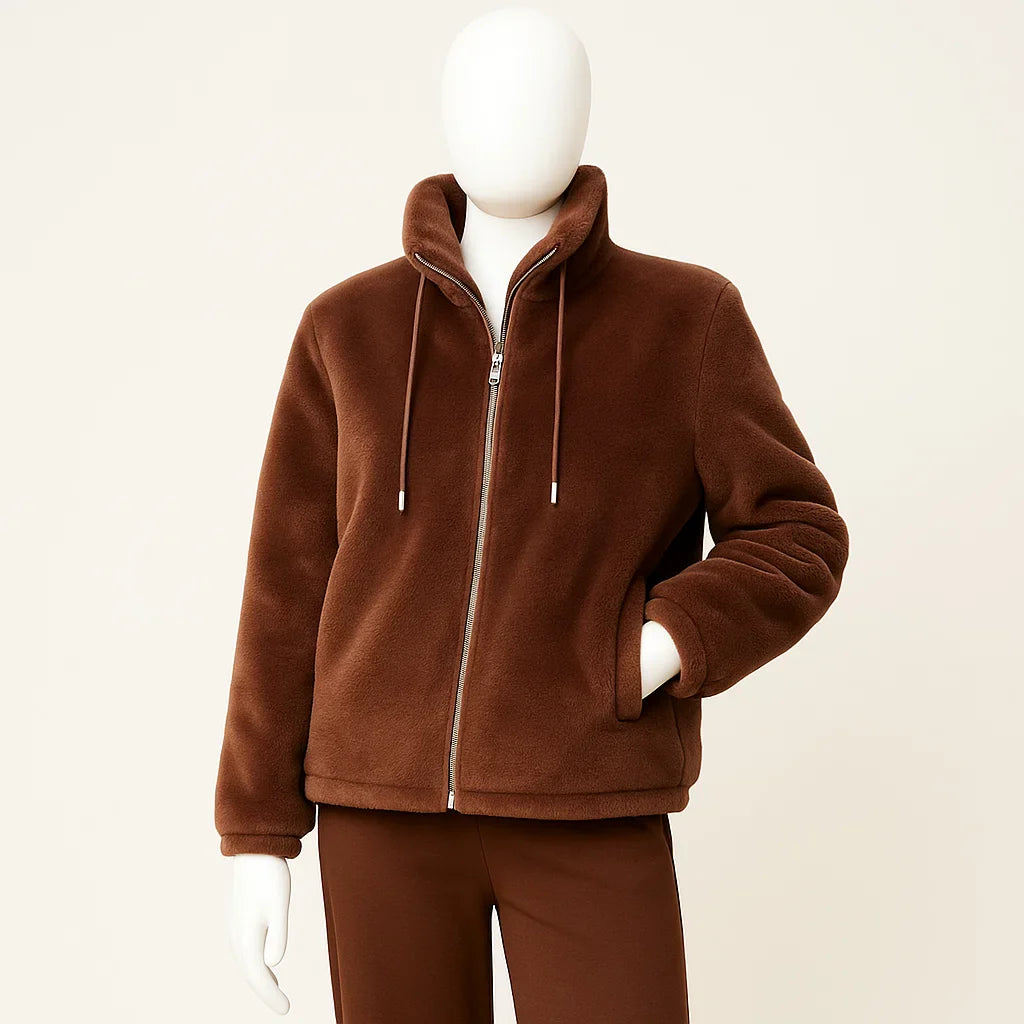 Women Winter Zip-Up Jacket | Hooded Jacket