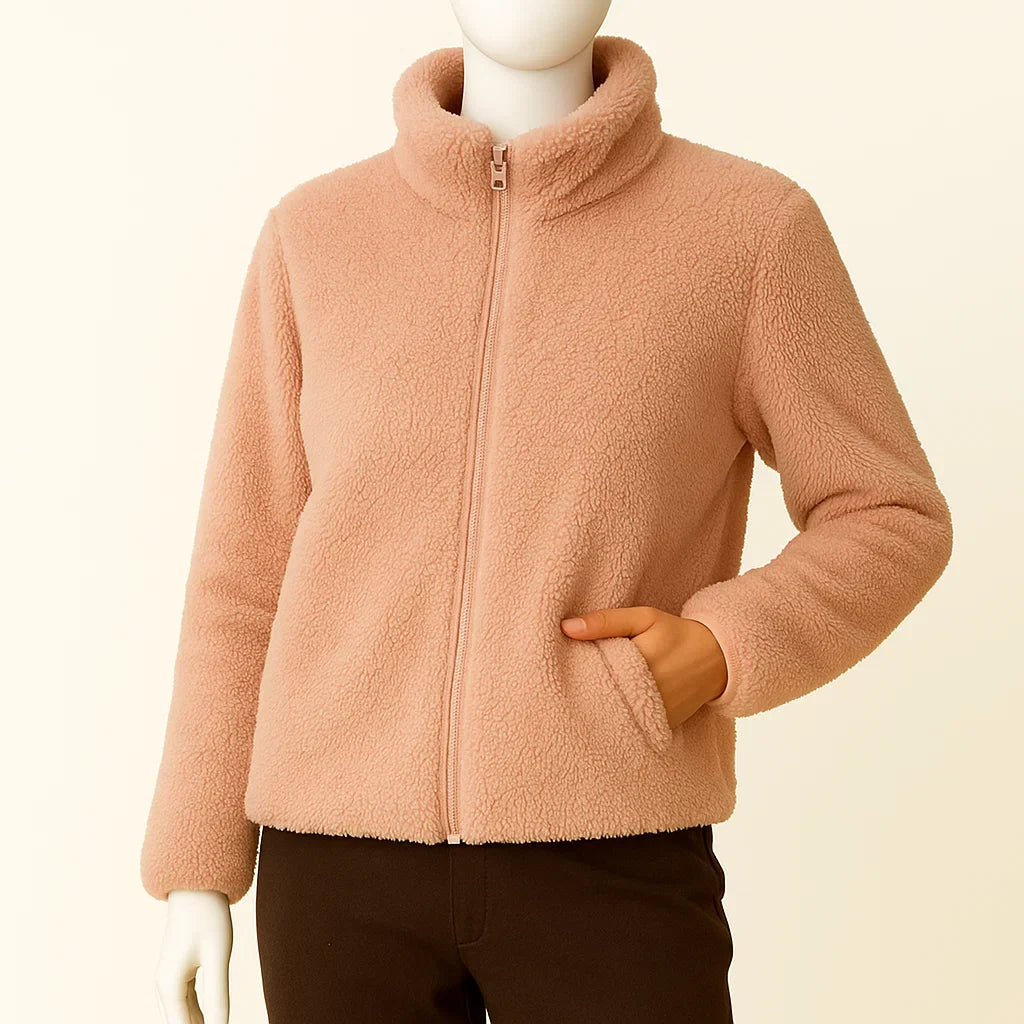 Hooded Winter Jacket | Zip-Up Coat