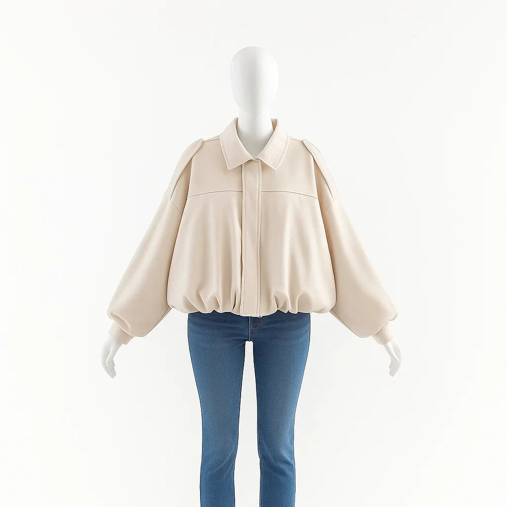 Women’s Casual Zip-Up Jacket | Stylish