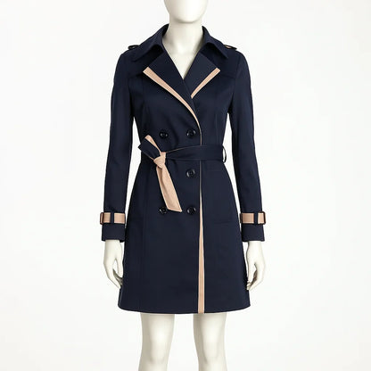 Women’s Double-Breasted Trench Coat | Elegant