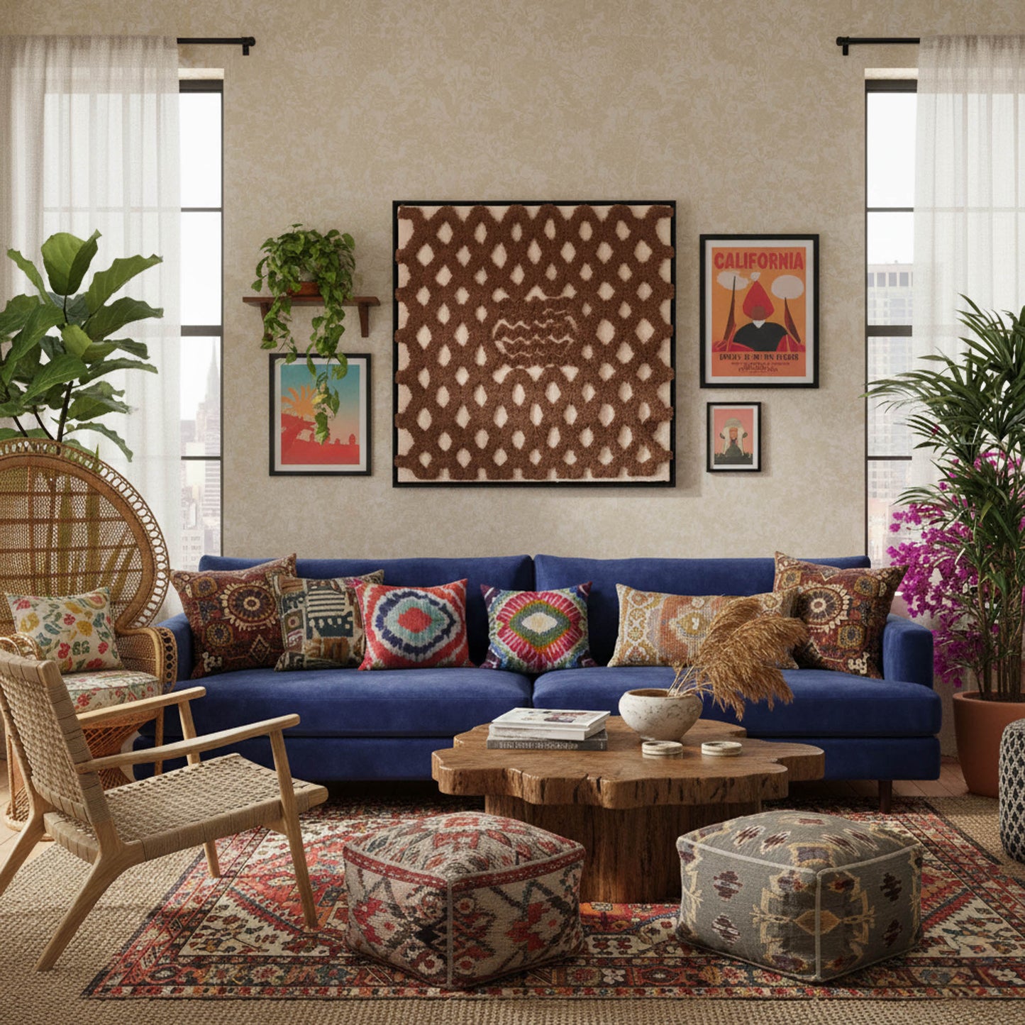 Terra Weaves Mid-size Edition – Handwoven Wall Art - TrendAura