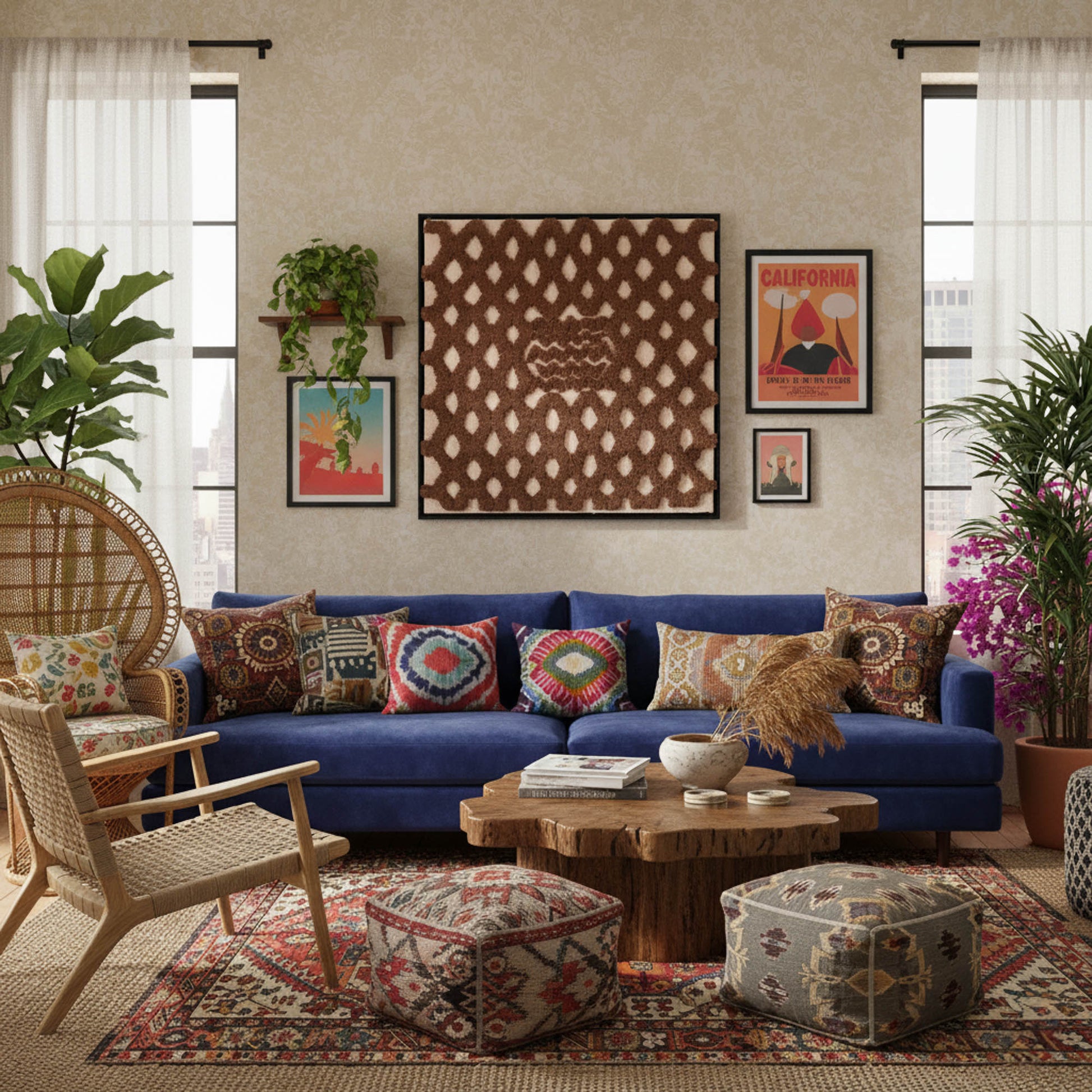 Terra Weaves Mid-size Edition – Handwoven Wall Art - TrendAura