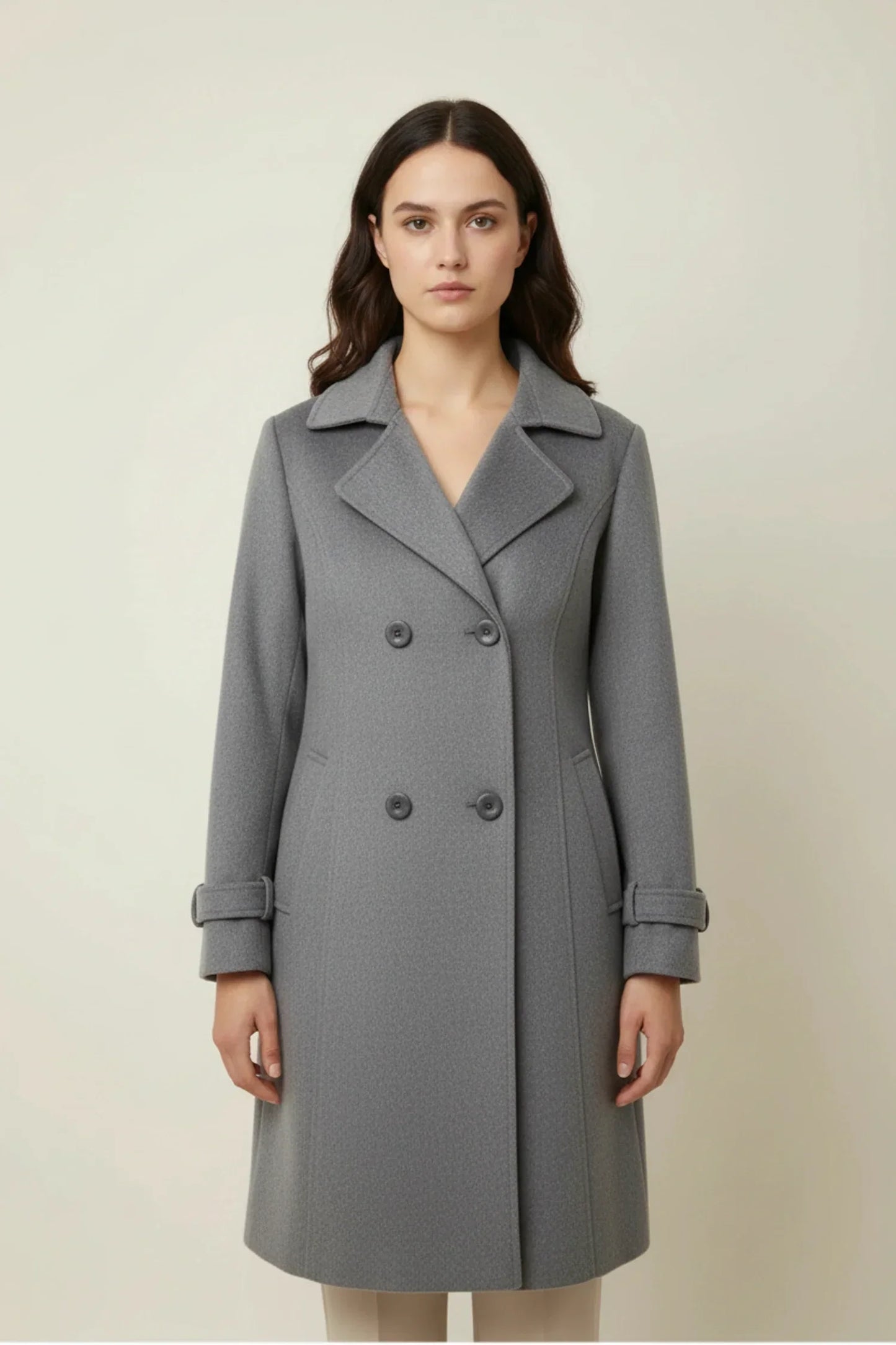 Women's Double-Breasted Winter Coat