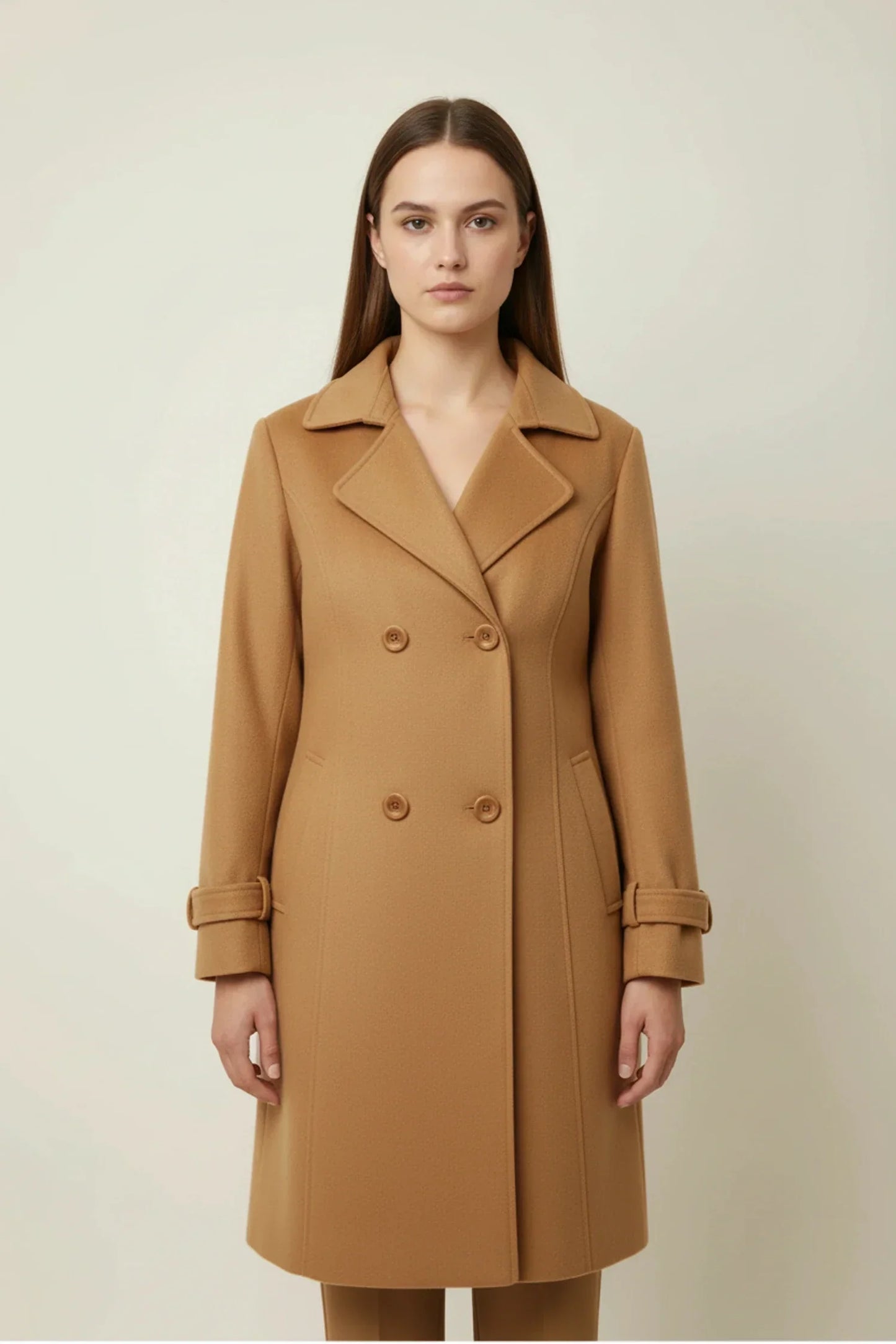 Women's Double-Breasted Winter Coat
