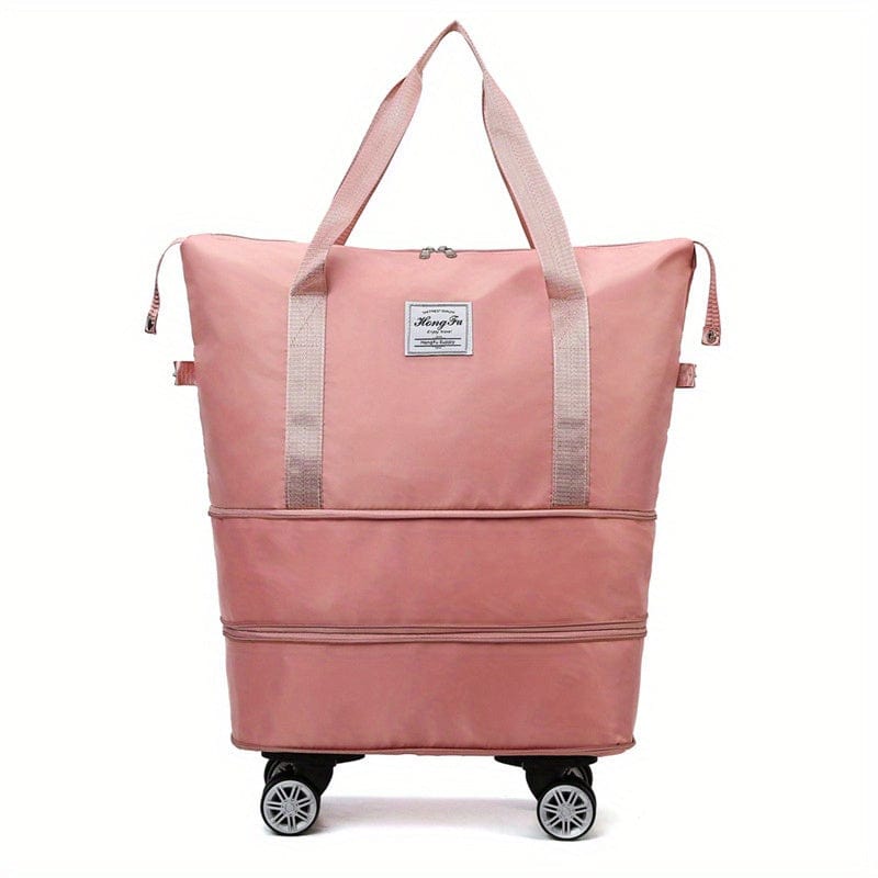 VoyagerFold Folding Travel Bag Versatile Compact Foldable Design With Lockable Zipper For Travelers
