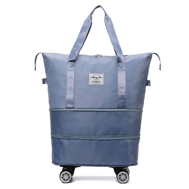 VoyagerFold Folding Travel Bag Versatile Compact Foldable Design With Lockable Zipper For Travelers