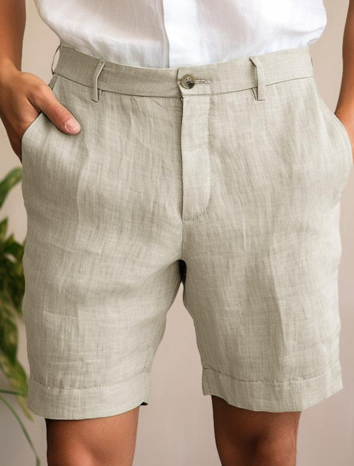 Asmus | Trendy Linen Shorts for Men