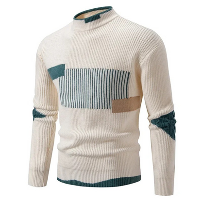 Raju | Stylish Geometric Pullover for Men