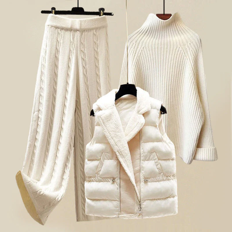 Vena | Stylish 3-piece knit set for women