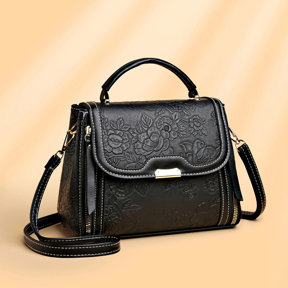 Sophie Vegan Leather Handbag Elegant And Refined For Modern Women Structured Luxury Bag