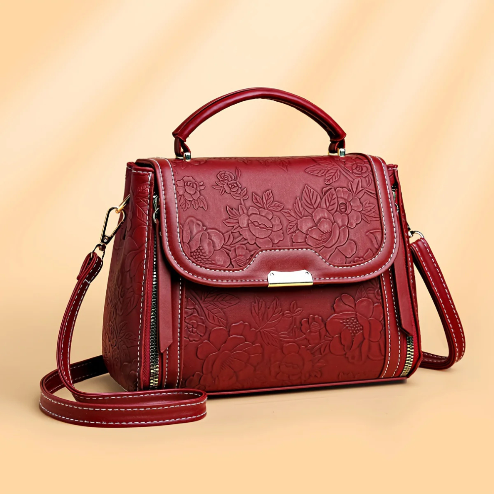 Sophie Vegan Leather Handbag Elegant And Refined For Modern Women Structured Luxury Bag