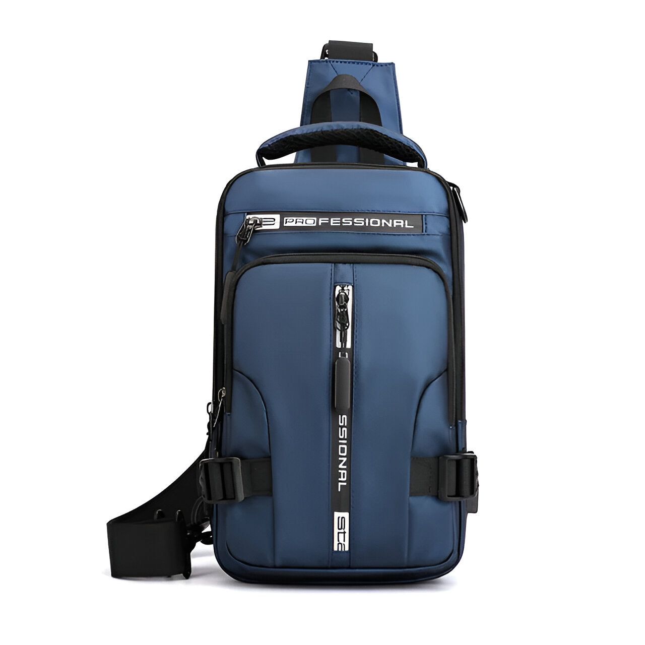 Mens Convertible Anti Theft Crossbody Bag Waterproof Chest Pack For Travel Work And Daily Use