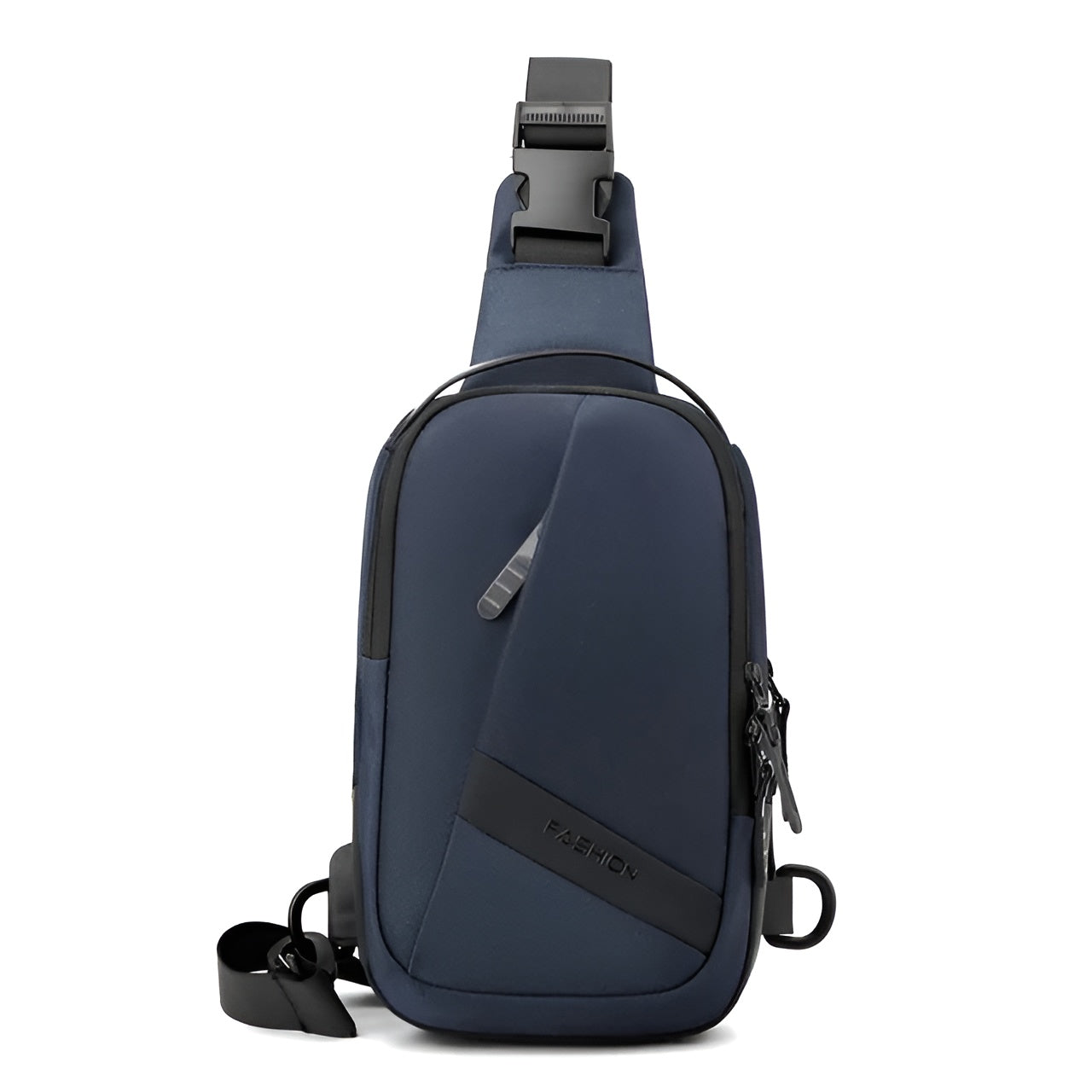 ProtecX Charging Chest Bag For Travelers Effortless Organization And Easy Access To Passport And Phone