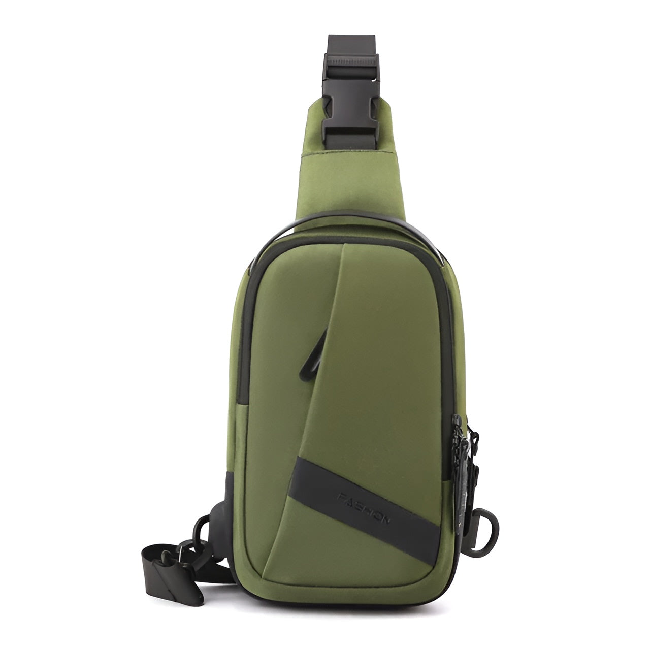 ProtecX Charging Chest Bag For Travelers Effortless Organization And Easy Access To Passport And Phone