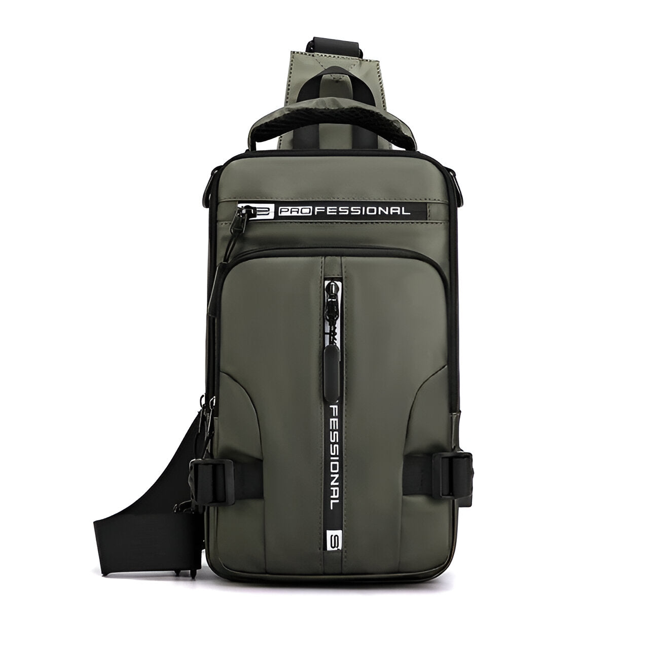 Mens Convertible Anti Theft Crossbody Bag Waterproof Chest Pack For Travel Work And Daily Use