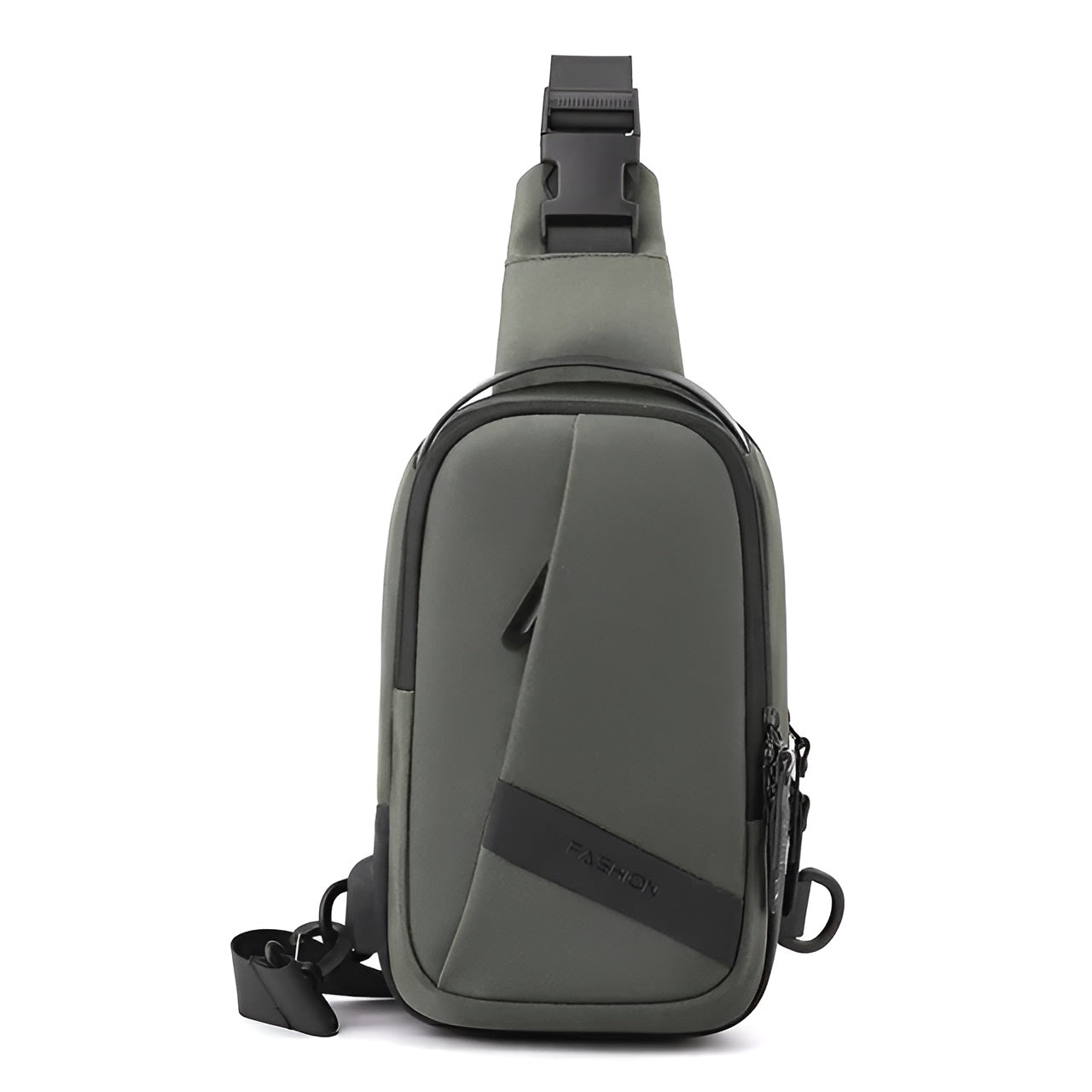 ProtecX Charging Chest Bag For Travelers Effortless Organization And Easy Access To Passport And Phone