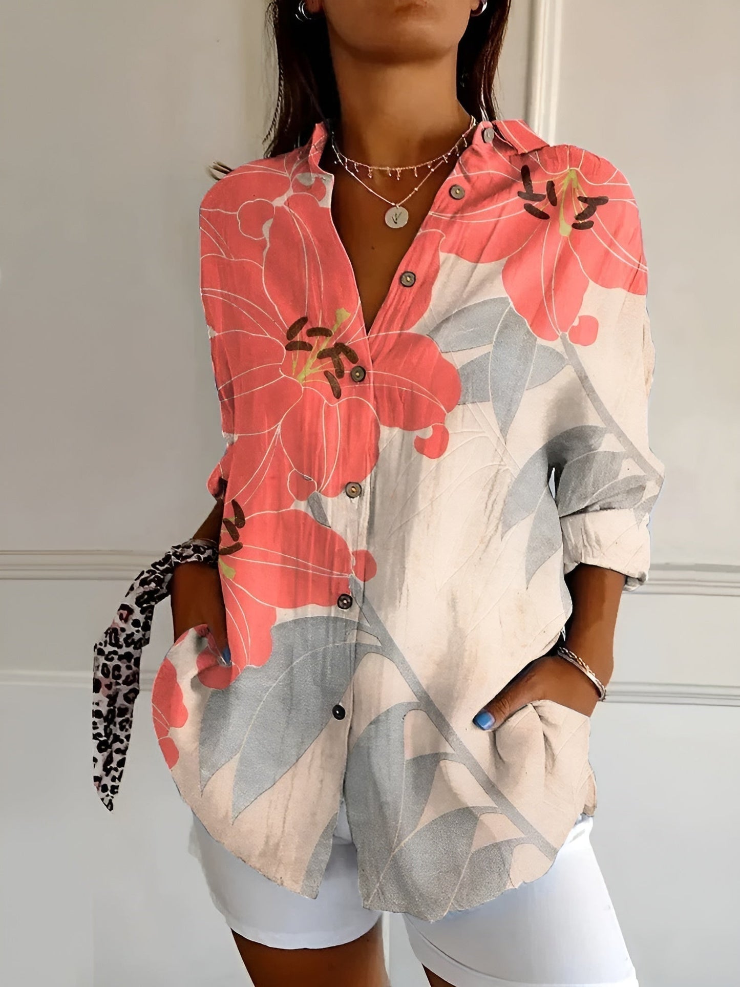 Rachel - Button-Down Summer Blouse