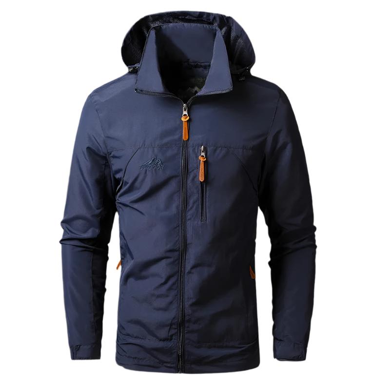 Waterproof and windproof jacket for men - Arvid