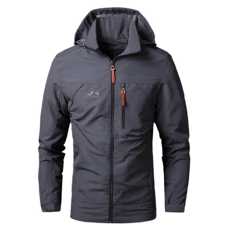 Waterproof and windproof jacket for men - Arvid