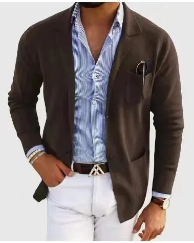 Eric | Men's blazer with breast pocket