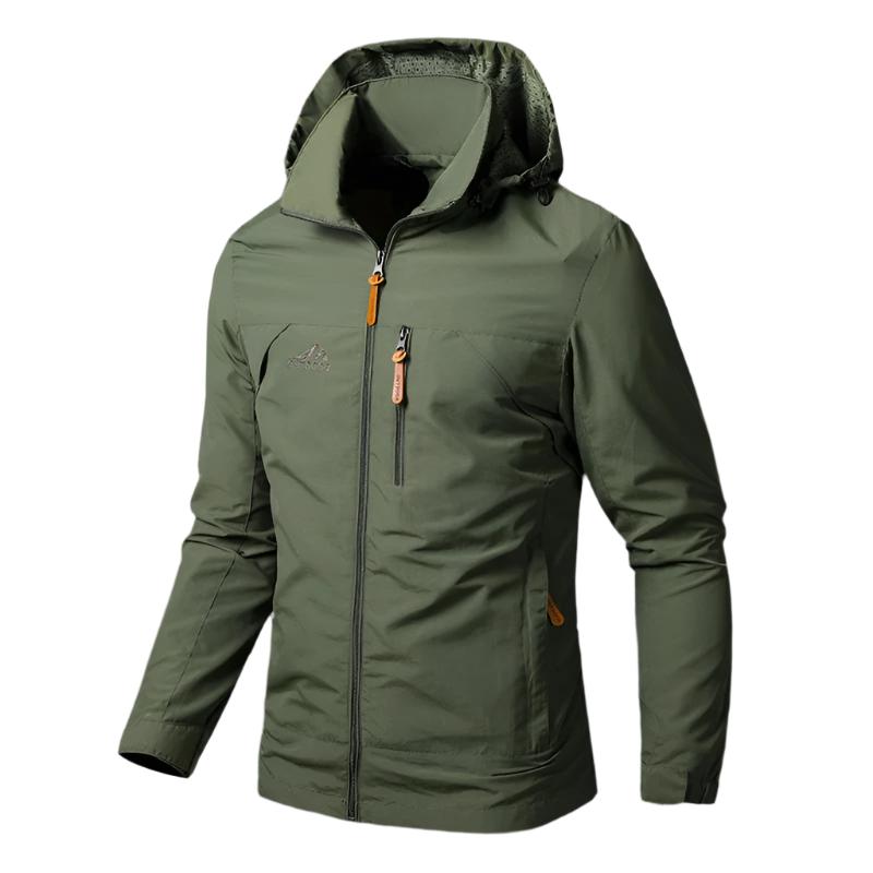Waterproof and windproof jacket for men - Arvid