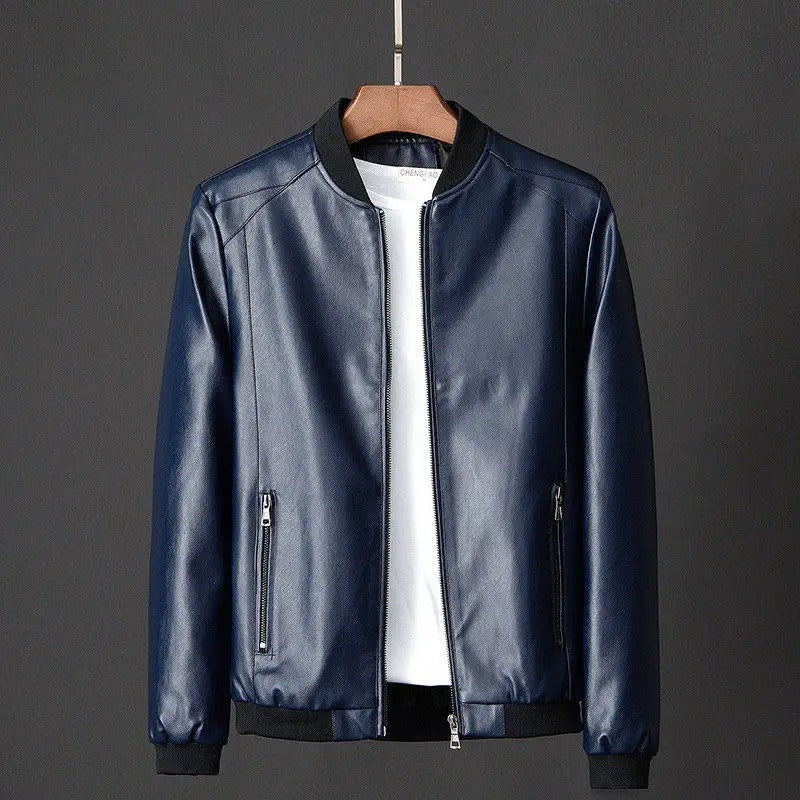 Max Mens Bomber Jacket With Zippered Pockets For Casual Everyday Wardrobe Essential