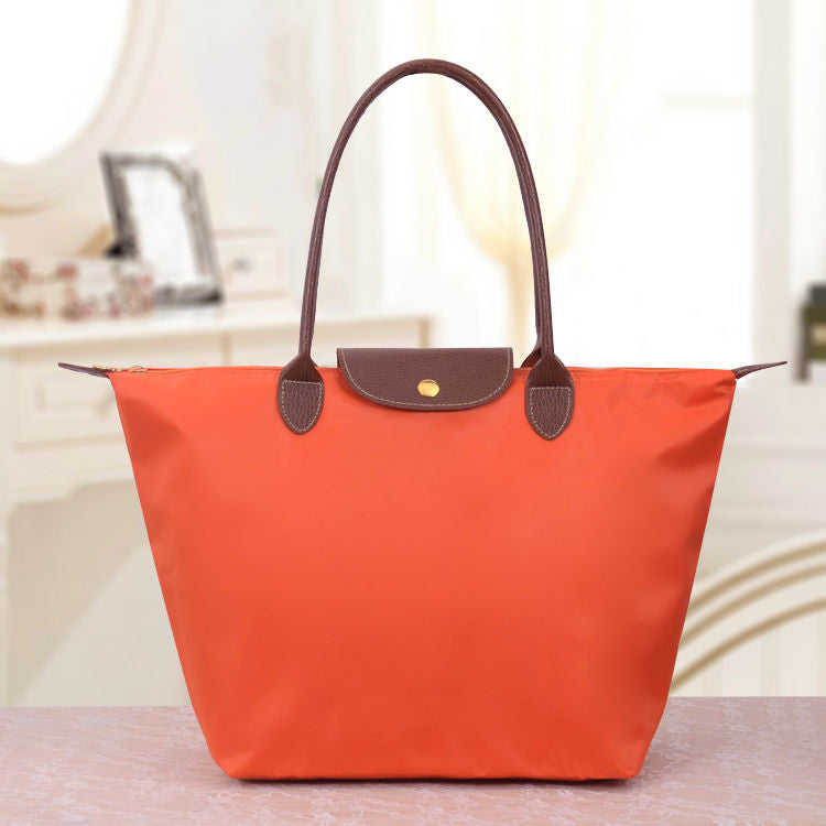 Oxford Shoulder Bag Luxurious Durable For Professional Women With Spacious Interior