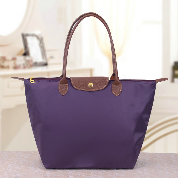 Oxford Shoulder Bag Luxurious Durable For Professional Women With Spacious Interior
