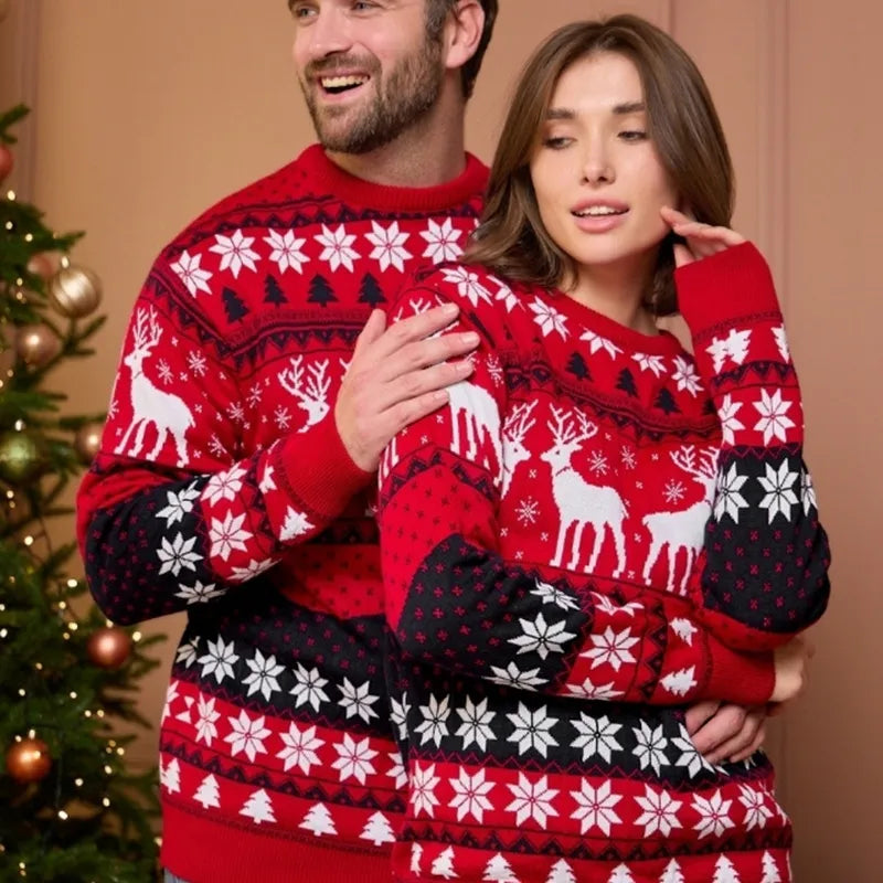 Christmas Sweater Set for Couples